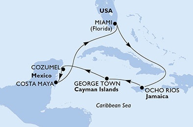 MSC Seaside - Karibi varázslat (teszt)