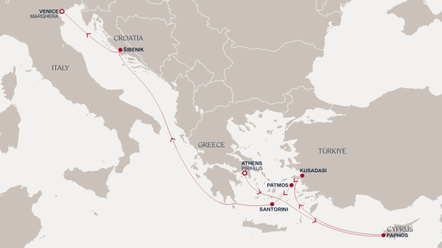 Luxus hajózás az Explorával - 11 éjszakás dél-európai hajóút Athénból