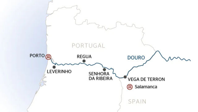 Folyami hajóút - Porto, Douro-völgy, és Salamanca - Ms Gil Eanes