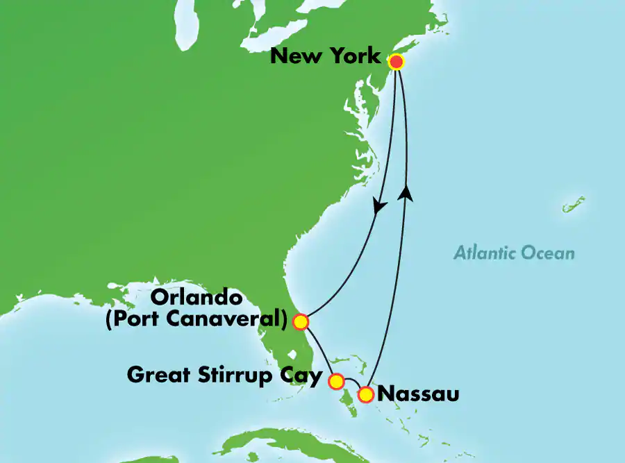 Norwegian Pearl - Egy hetes hajóút a Bahamákon New Yorkból
