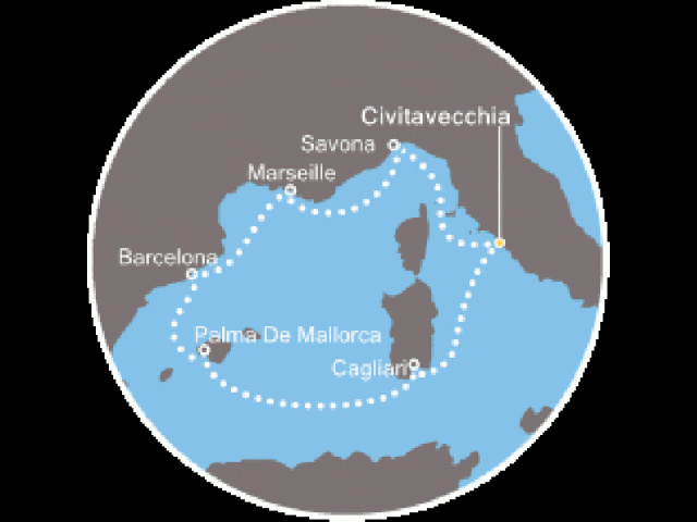 Costa Smeralda - Olaszország, Franciaország, Spanyolország, Baleár-szigetek