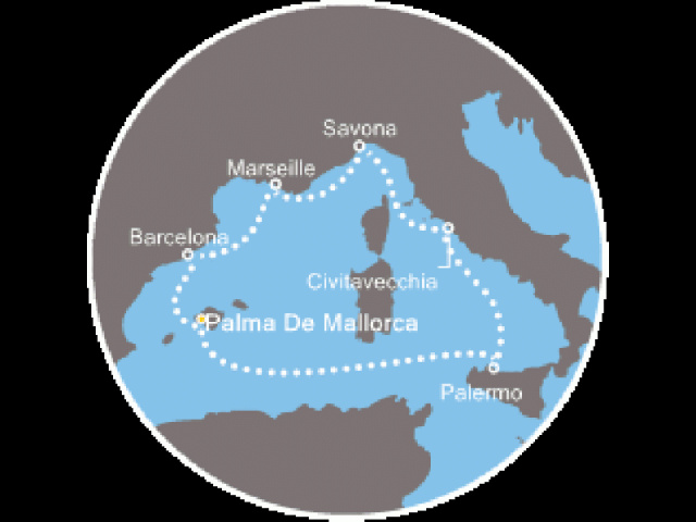 Costa Smeralda - Baleár-szigetek, Olaszország, Franciaország, Spanyolország