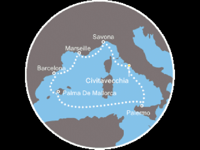 Costa Smeralda - Olaszország, Franciaország, Spanyolország, Baleár-szigetek