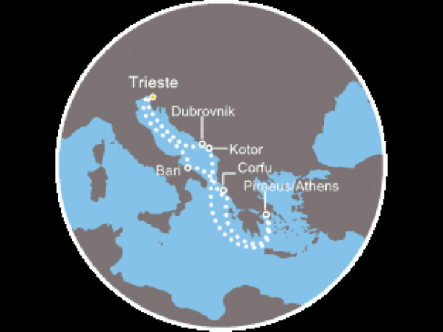 Costa Luminosa - Olaszország, Görögország, Montenegro, Horvátország