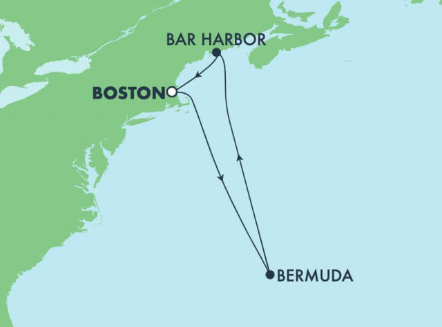 Norwegian Pearl - 7 éjszakás hajóút a Bermuda-szigetekhez Boston-ból