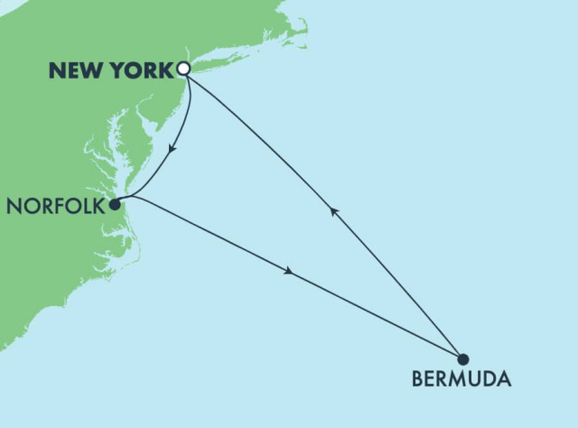 Norwegian Prima - 7 éjszakás hajóút a Bermuda-szigetekhez New York-ból
