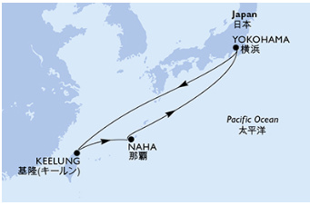 MSC Bellissima – 6 éjszakás Japán körüli hajóút tajvani kitekintéssel