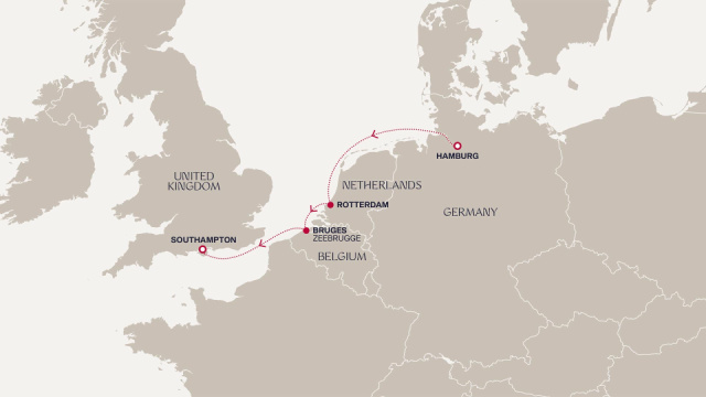 Luxus hajózás az Explorával - 3 éjszakás hajóút Hamburg-Southampton között