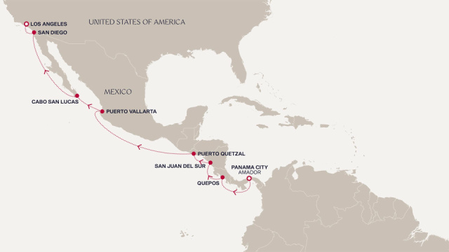 Luxus hajózás az Explorával - 14 éjszakás hajóút Közép-Amerika partjainál