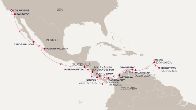 Luxus hajózás az Explorával - 25 éjszakás hajóút a Karib-térségből Kaliforniába
