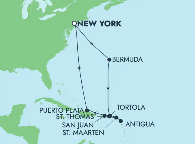 Norwegian Getaway - 12 éjszakás nyugat-karibi hajóút New Yorkból
