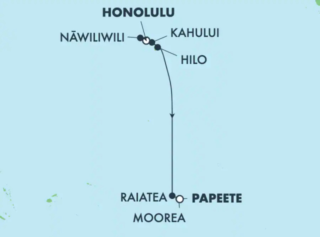 Norwegian Sun - Két hetes Hawaii és Francia Polinézia hajóút