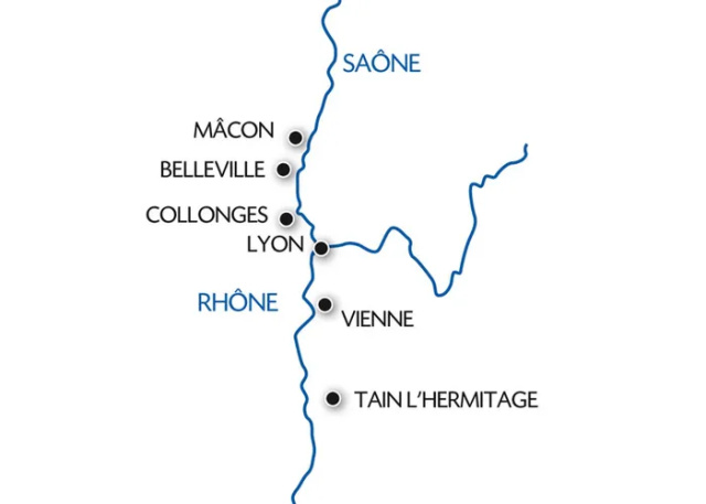 Folyami hajóút - A Rhône és a Saône völgyei - Ms Mistral