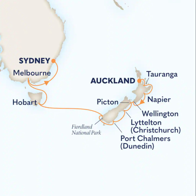 MS Westerdam - 14 éjszakás Ausztrália és Új-Zéland hajóút