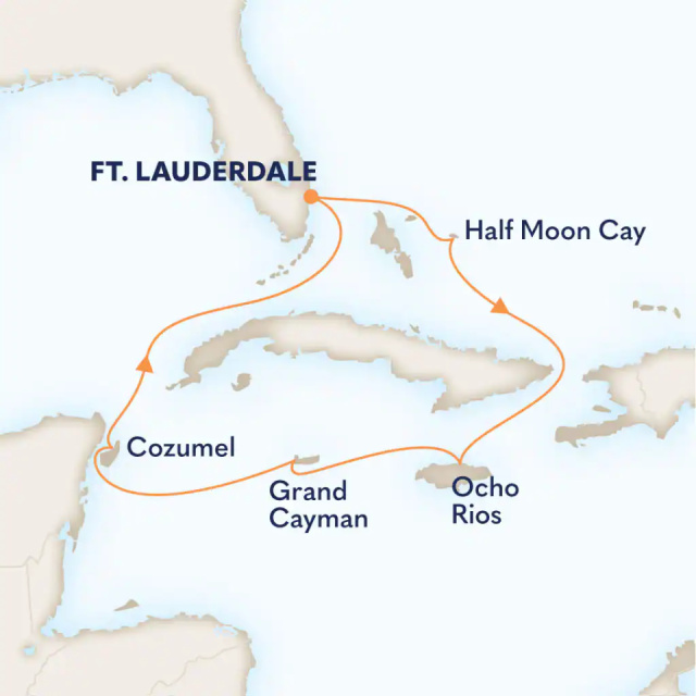 MS Nieuw Amsterdam - 7 éjszakás nyugat-karibi hajóút Fort Lauderdaleből