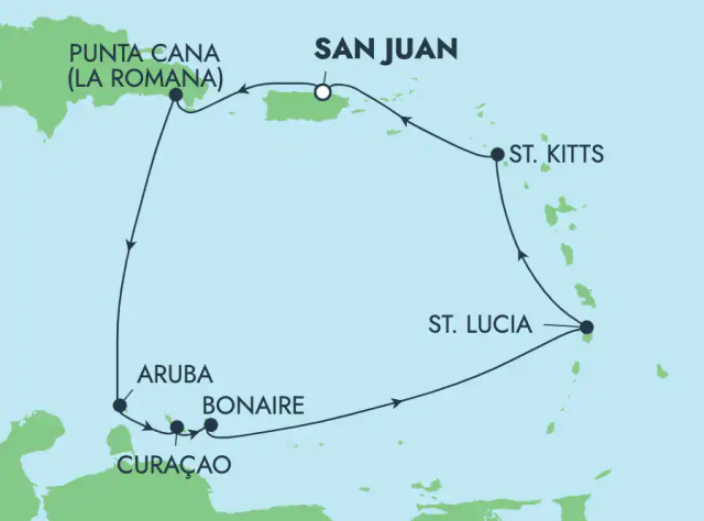 Norwegian Viva - Egy hetes dél-karibi hajóút