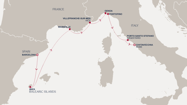 Explora II luxus hajózás - 7 éjszakás hajóút mediterrán országokon át