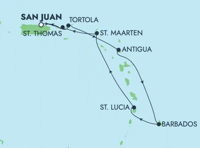 Norwegian Epic - 7 éjszakás karibi hajóút San Juan-ból