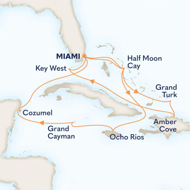 MS Nieuw Statendam - 14 éjszakás karibi hajóút Fort Lauderdaleből