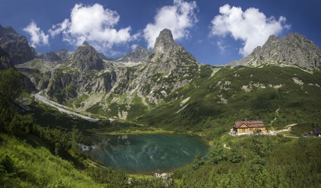 
Túra a Zöld-tavi menedékházhoz, Magas-Tátra, Szlovákia
