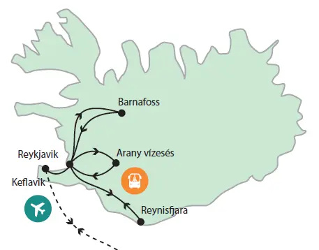 
Izland csodái: csillagtúra Reykjavikból
