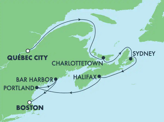 Norwegian Gem - Egy hetes Kanada és Új-Anglia hajóút