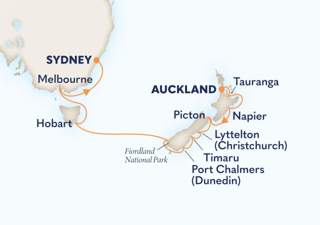 MS Noordam - 14 éjszakás Ausztrália és Új-Zéland hajóút