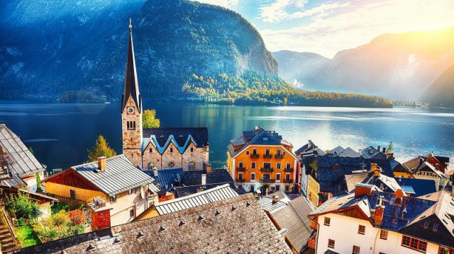 
Salzkammergut hegyek gyöngyszemei
