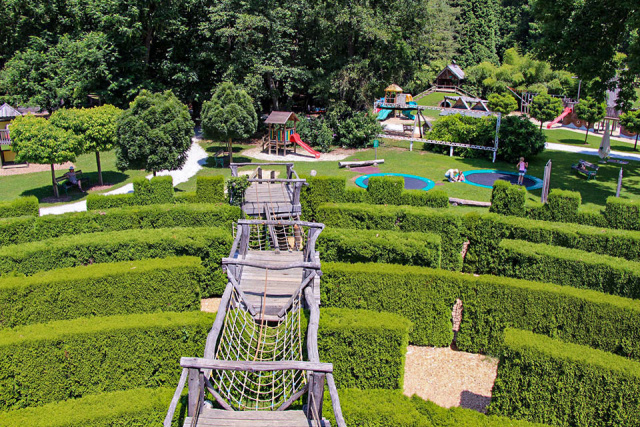 
Volčji Potok arborétum rózsái és Maribor, Szlovénia
