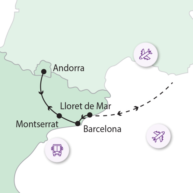 
Nyaralás a spanyol tengerparton
