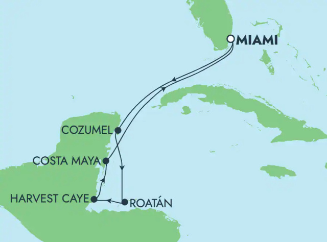 Norwegian Escape - 7 éjszakás nyugat-karibi hajóút Miamiból