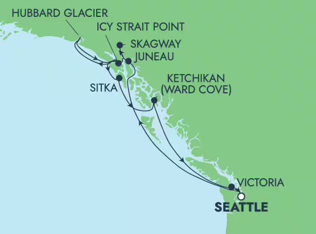 Norwegian Joy - 10 éjszakás hajóút Alaszkába