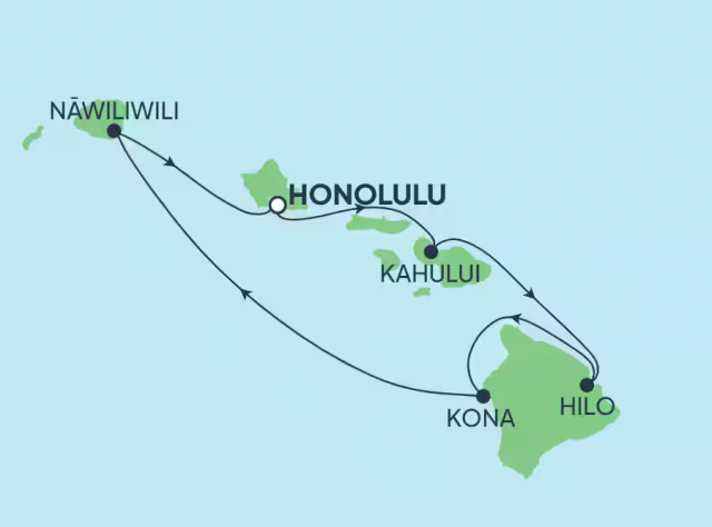 Pride of America - Egy hetes hawaii hajóút 