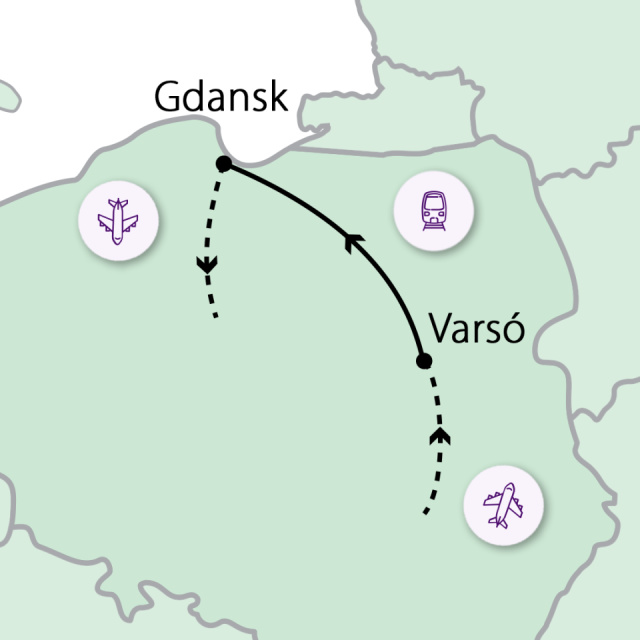 
Varsó és Gdansk adventi vásárai
