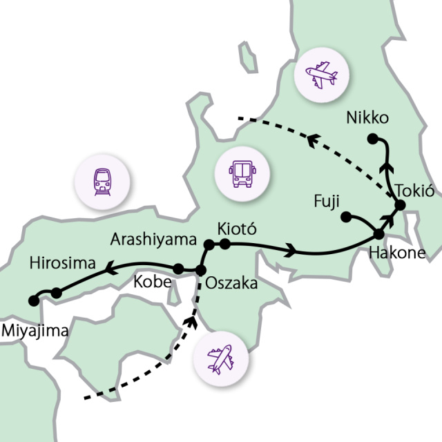 
Japán cseresznyevirágzáskor
