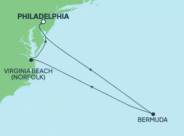 Norwegian Pearl - 7 éjszakás Bermuda hajóút Philadelphiából