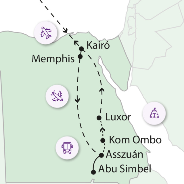 
A Nílus menti birodalom, Egyiptom
