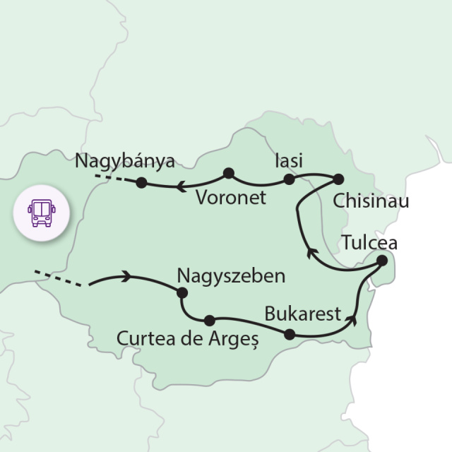 
Duna-delta és az ismeretlen Moldávia
