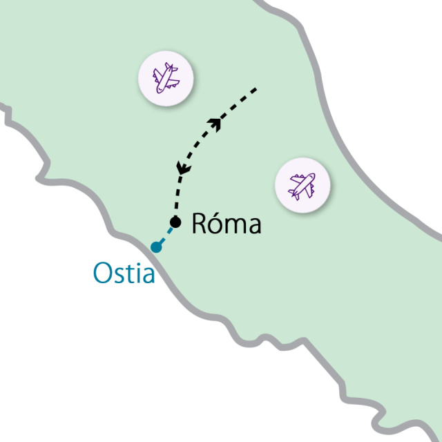 
Városnézés és pizzázás Rómában
