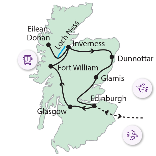 
A rettenthetetlenek földjén - Skócia
