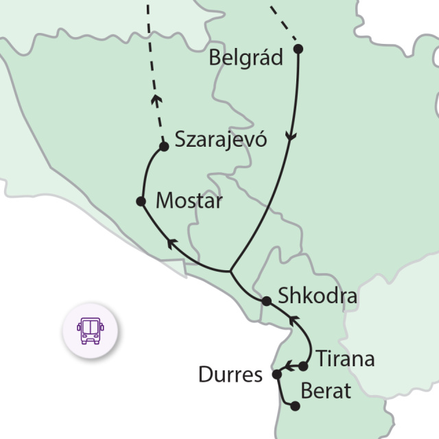 
Ahol még Ön sem járt - Albánia
