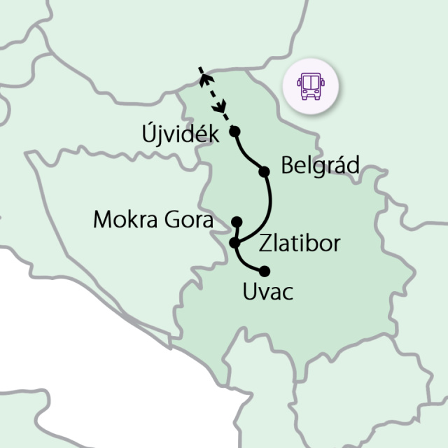 
Szerbia rejtett vidékein
