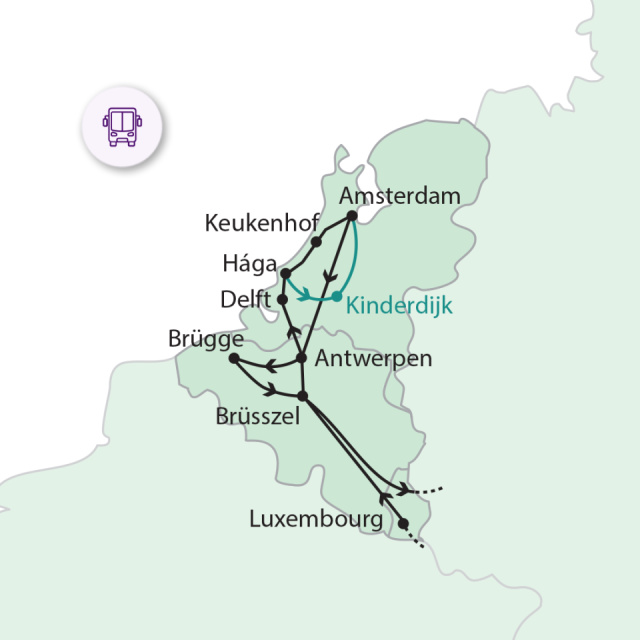 
Tulipánok országa, Hollandia
