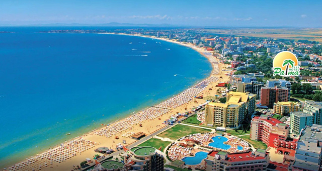 
Bulgária busszal 2026 10 nap/ 7 éj -Napospart - Hotel Palma Sunny Beach
