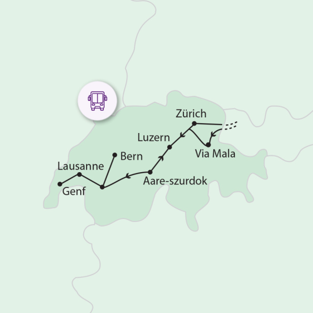 
Nagy svájci körút
