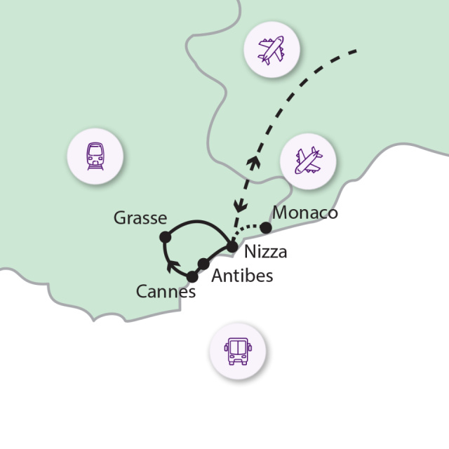 
A fényűző Nizza és Monaco
