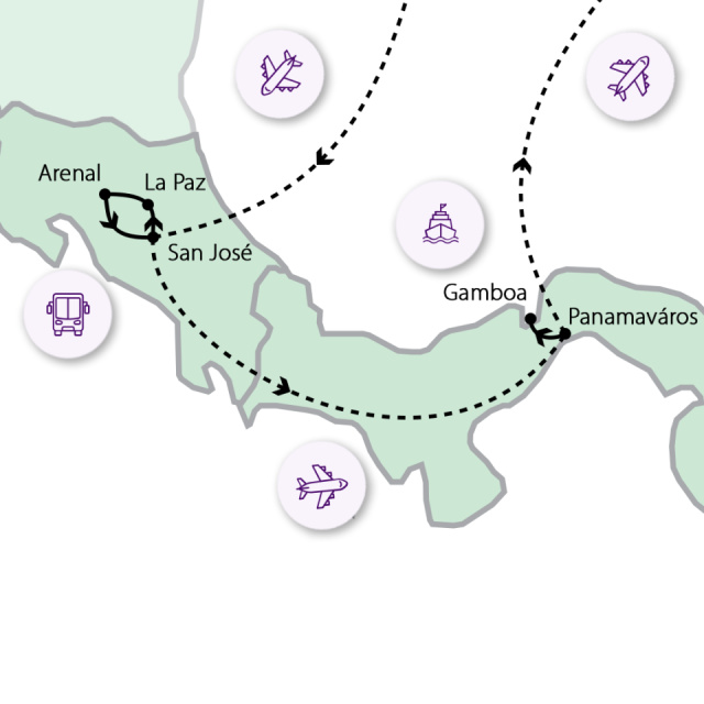 
Csodás természet Közép-Amerikában
