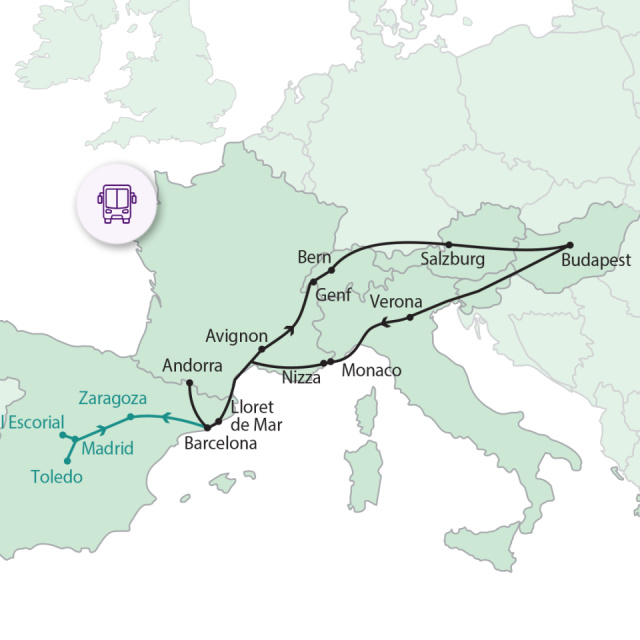 
Mediterrán grand tour
