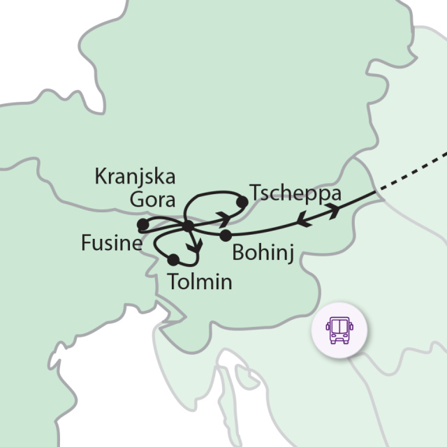 
Túrázások Szlovéniából
