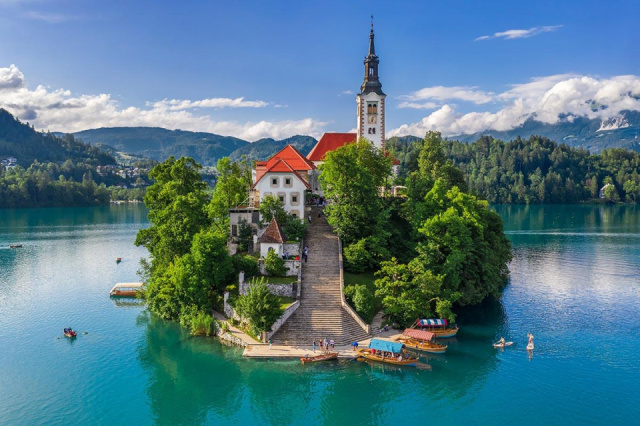 
Kirándulás a Júliai Alpokban: BLED, VINTGAR, MONTE LUSSARI
